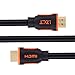 LZCT 4K High Speed HDMI Cable 40FT with Ethernet HDMI Cord V2.0 Support 4K@60Hz Ultra HD 2160P 3D ARC HDR (Length from 3' to 125') Dual Color Mould