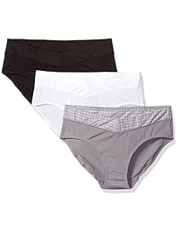 Warner's Women's Blissful Benefits No Muffin Top 3 Pack Hipster Panty