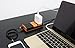Power Strip with USB, Mountable Flat Plug Power Strip with 3 Outlets 3 USB Ports(Smart 3.1A)
