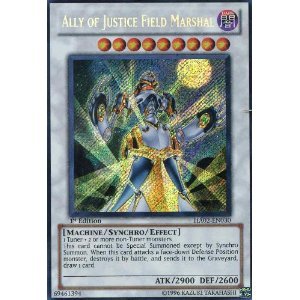 Yu-Gi-Oh! - Ally of Justice Field Marshal (HA02-EN030) - Hidden Arsenal 2 - 1st Edition - Secret Rare