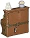 Cosmos 80096 Fine Porcelain Dogs and Piano Musical Figurine, 5-1/4-Inch, Brown