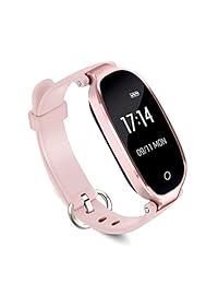 Reloj inteligente S3 Plus para mujer con monitor de corazón