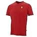 Ferrari Red Shield Vneck Tee Shirt