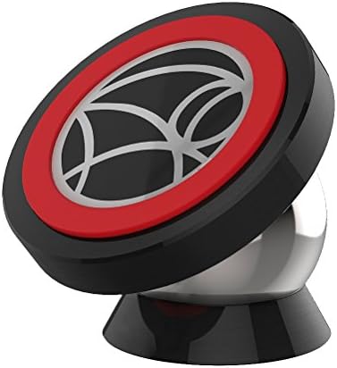 ULKI Universal Magnetic Car Mount Holder for All Mobile Devices, GPS, and Tablets. 360° rotation, Black Holder for iPhone X 8 7 6s 6 Plus Galaxy S8,S7, S6 Edge, Note 8, 5. 100% Safe and Comfortable