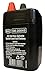American Hunter Lantern 6 Volt 5 AMP HR Rechargeable Battery (Black)