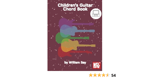 Amazon Com Children S Guitar Chord Book Bay William Books