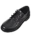 French Toast Boys Damien Uniform Dress Shoe Black