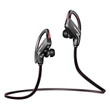 Phrond Bluetooth Headphones Bluetooth 4.1 Wireless In ear Earphones Noise Cancelling Earbuds with Microphone and Volume control Headset For iPhone iPod iPad and all Android smartphones Tablets (Black)