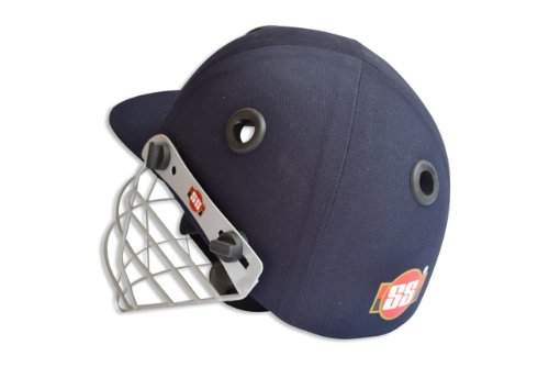 SS Prince Junior Cricket Helmet - High-Impact Polypropylene Shell, Adjustable Steel Grille, Breathable Liner for Young Players