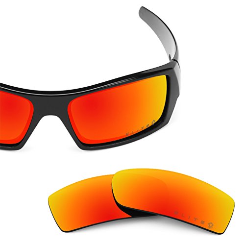 Revant Polarized Replacement Lenses for Oakley Gascan EliteOwyhee Red MirrorShield