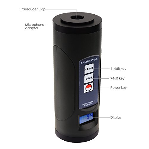 3 Calibrator+Microphone+Professional+Calibration+Measurement