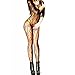 Daisland Womens Stretchy Long Sleeve Crotchless Bodystocking Sexy Lingerie Robe