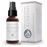 Foxbrim Complete Hyaluronic Acid Serum - Hydrating ANTI-AGING Face Serum - With Vitamin C, Green Tea, Jojoba Oil & Witch Hazel - Natural & Organic Ingredients - 1OZ