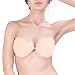 KISSBOBO Women's Strapless Bra Adhesive Bras with 12 hrs Comfy Secure Fit for Backless Dress