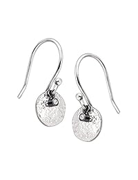 Silpada - Pendientes de gota con cristales en plata de ley