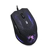 Genius Thor Warriors Smart Breathing Light 15G High-Speed Response Built-in Weight Optical Engine Gaming Mouse