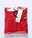 Face N Face Women's High Waisted A line Street Skirt Skater Pleated Full Midi Skirt Medium Red