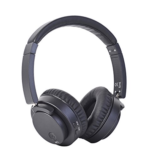 Wireless Bluetooth Over-Ear Headphone Headset - Rerii Hi-Fi Sounding, Foldable Bluetooth 4.0 Headphone, Easy Pairing, Long Battery Life Wireless Over-Ear Headset