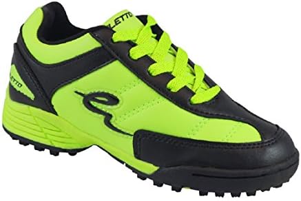 Eletto Kids Toka TF Turf Soccer Shoes (1 US Little Kid, Fluo Yellow / Black)