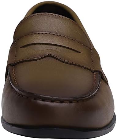 Yaer Pelle Penny Loafer Uomo Classic Mocassini Vintage Business Slip On  Guida Scarpe da Barca Loafer e mocassini Scarpe da uomo berjaya.edu.my
