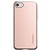 Spigen Thin Fit Designed for iPhone SE 2022 Case/iPhone SE 3 Case 2022 / iPhone SE 2020 Case/iPhone 8 Case/iPhone 7 Case - Rose Gold