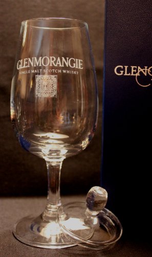 GLENMORANGIE GLENCAIRN DEGUSTATION COPITA NOSING GLASS WITH GINGER JAR TOP
