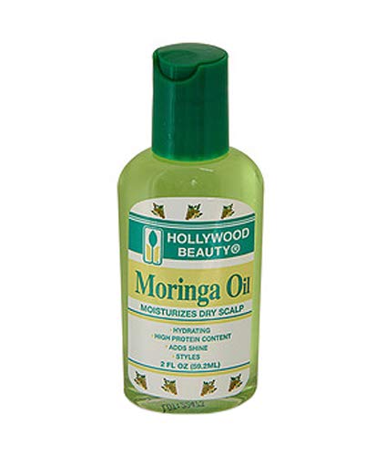Hollywood Beauty oil, moringa, Green, 2 Fl Oz