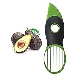 Zonana Professional & Multipurpose Apple Slicer/Corer/Cutter/Divider with Premium Stainless Steel Blades & Thicken Plastic Grips, White