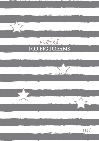 Bastion Collections Notebook A5 For Big Dreams