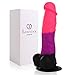 Louviva Women Masturbation Realistic Dildo Adult Toy with Suction Cup, 8