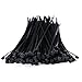 Dxg 100 Pack 4 Inch Self-locking Nylon Cable Ties Zip Ties (Black)