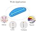 GCOA 6 Pack Multi-Purpose Tube Squeezer Toothpaste Dispenser Holder, Reduces Waste - 3 Sizes