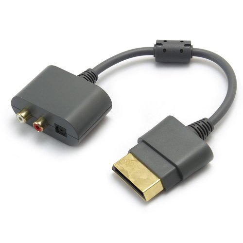 SANOXY Optical Audio Adapter for Xbox 360 HDMI AV Cable
