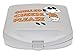 Smart Planet SGCM‐2 Peanuts Snoopy and Woodstock Grilled Cheese Sandwich Maker, White
