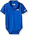 Under Armour Baby' Logo Polo Bodysuit, Ultra Blue, 3-6M
