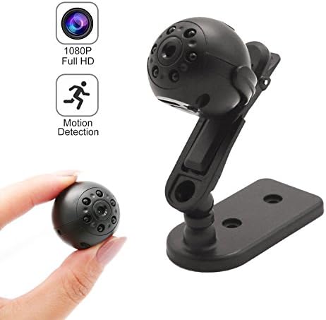 Aufikr Mini Camera Recorder 1080P Sports HD DV Portable Small Camera Mini Video Voice Camera with Motion Detection, Nanny Cam, Up to 128GB External Capacity
