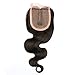 BLISSHAIR 100% Virgin Human Hair Lace Closure 3,5 X 4 Middle Part Body Wave (12inch)
