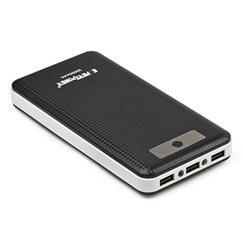 Expertpower fast charge 2.0 power bank, 30000mah portab…