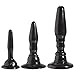 Doc Johnson - Wendy Williams Anal Trainer Kit - 3 Anal Plugs - Graduated Anal Training System - Black