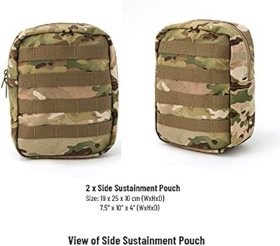 molle 2 medium rucksack shoulder straps