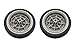 AdZzz Set of (2) Front Drive Wheels Replace MTD Troy-Bilt Self Propelled Mowers for 734-04018C,734-04018B, 734-04018A