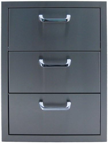 Amazon Com Pcm Bbq Island 260 Series Triple Storage Drawer
