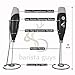 Milk Frother - Coffee Frother Set - Electric Handheld Milk Foamer Frother Wand - Hot Chocolate Coconut Almond Soy Milk Frother With Stand - 16 Coffee Latte Art Stencils and Cocoa Powder Mesh Shaker