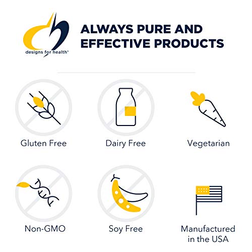 Designs for Health BCAA Powder with LGlutamine Branched Chain Amino