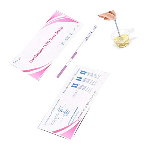 PPX Ovulation Test Strips and Pregnancy Test Kit, 25 LH Ovulation Predictors and 25 Hcg Home Pregnancy Tests with Free 50 Collection Cups, Accurately Track Ovulation and Detect Early Pregnancy