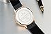Watch Womens Unisex Simple Casual Leather Waterproof Analog Quartz Dress Wrist Watch