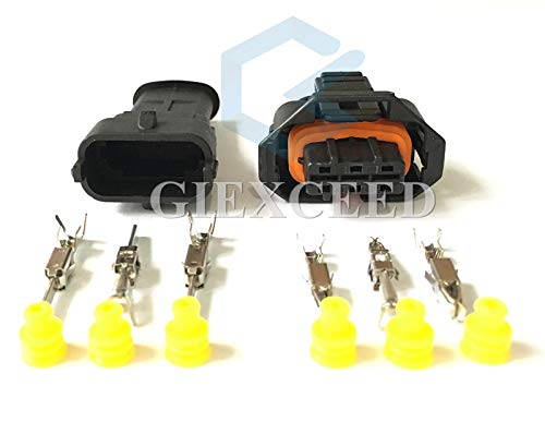 5 Sets 3 Pin 1928403966 MAP Sensor Connector Female Male for Ford Falcon BA/BF Aux XR6 Turbo Model Bosch