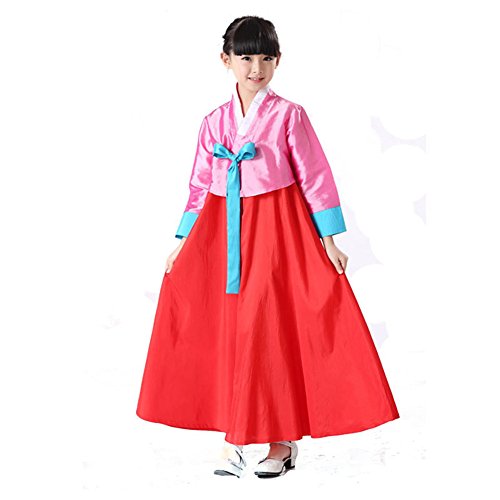 Buy ?Skymould Little Girls¡¯ Yukata Flower Korean traditional costume hanbok dress Online at