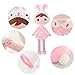 Conzy Stuffed Bunny Rabbit Baby Doll Gifts for Girl Super Soft Buddy Cuddly Baby Girl Toy Gifts Easter Day Gifts wtih Gift Bag 16.5 Inches in Standing