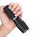 Alonefire nightlight flashlight led high power xml T6 flashlights rechargeable 26650 battery brightest X800 zoomable focus torch lamp adjustable kit pressure switch with flashlight keychain 5 mades